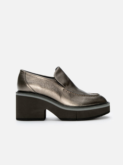 LOAFERS - ADELE, metallic gobi - 3606064038965 - Clergerie Paris - Europe