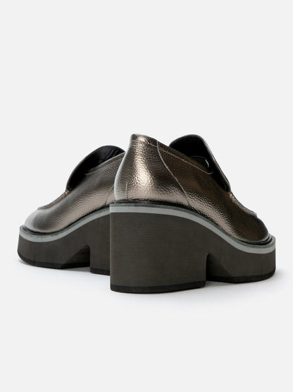 LOAFERS - ADELE, metallic gobi - 3606064038965 - Clergerie Paris - Europe