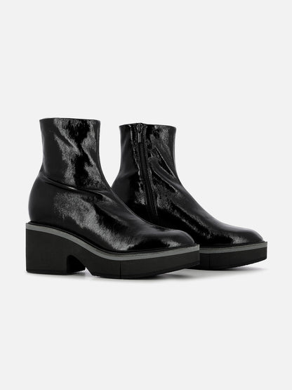 ANKLE BOOTS - ALBANE, naplak stretch black - 3606064041170 - Clergerie Paris - Europe