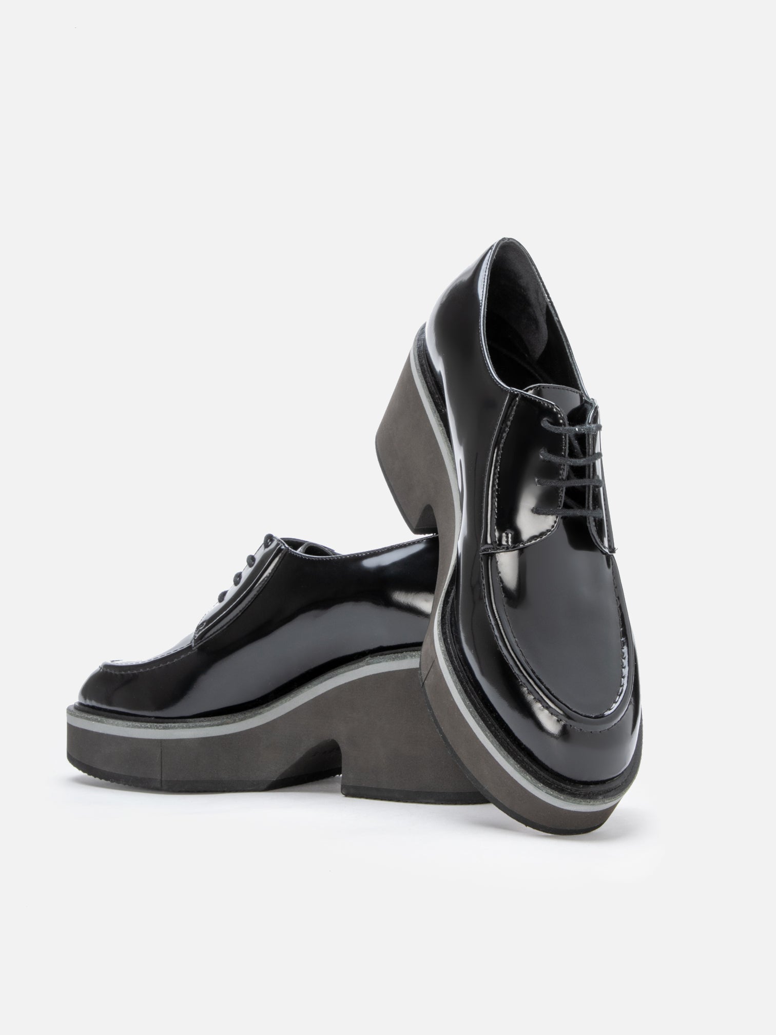 DERBIES - ANJA, gloss black - 3606064039641 - Clergerie Paris - Europe