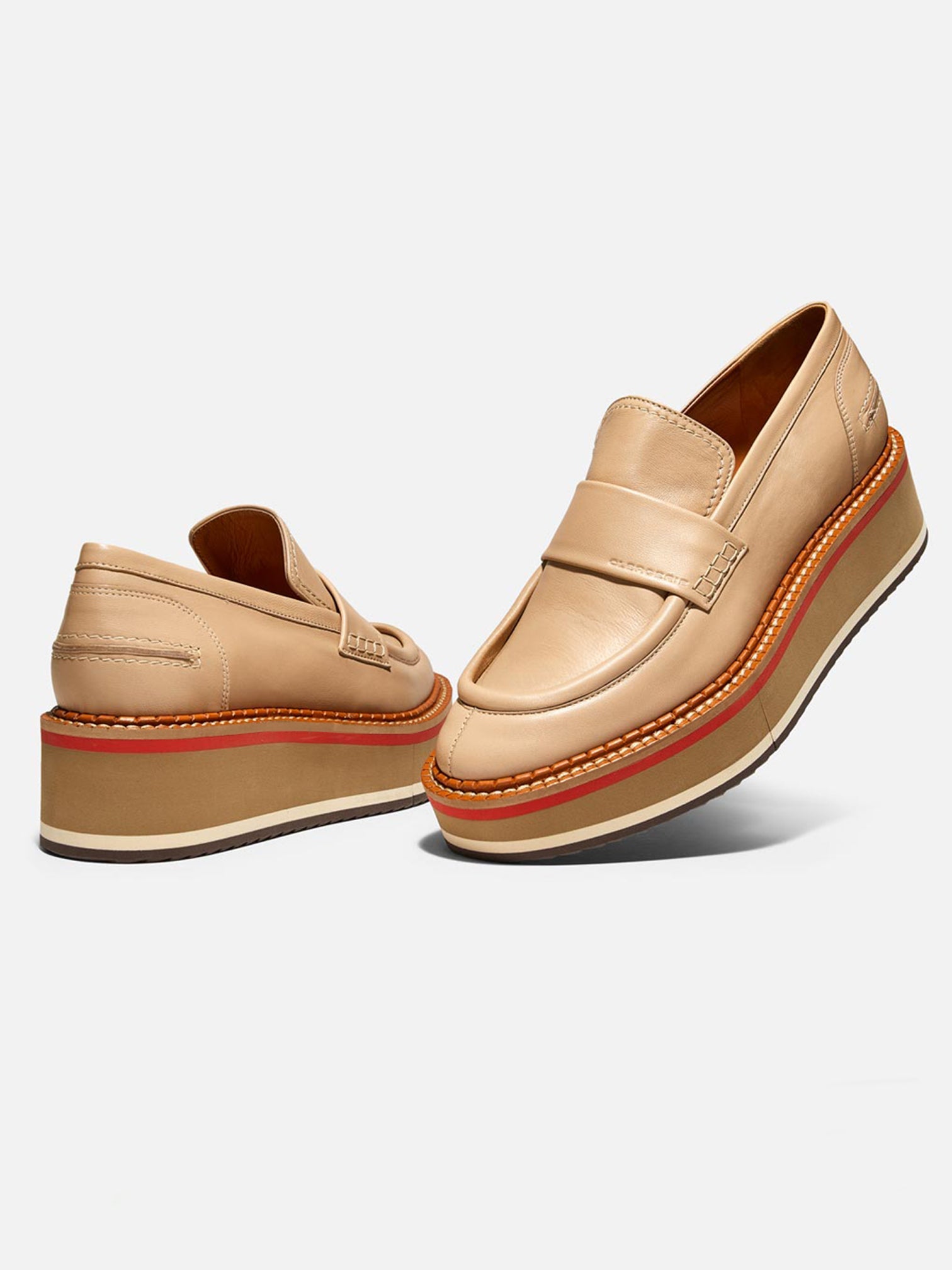 LOAFERS - BAHATI, nougat - 3606063782234 - Clergerie Paris - Europe