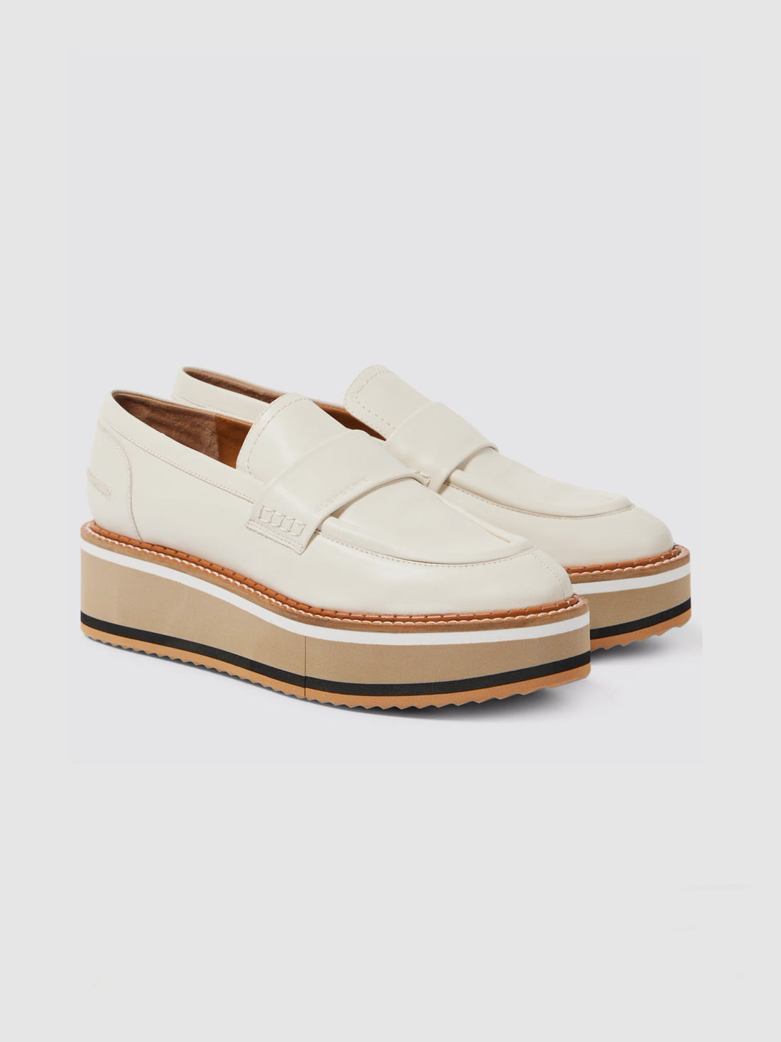 LOAFERS - BAHATI, white - 3606064118537 - Clergerie Paris - Europe