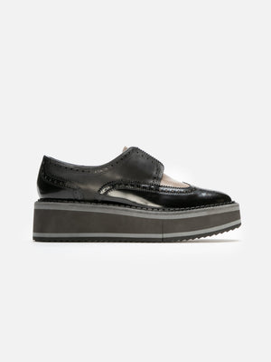 DERBIES - BECKA, gloss black - 3606064042627 - Clergerie Paris - Europe