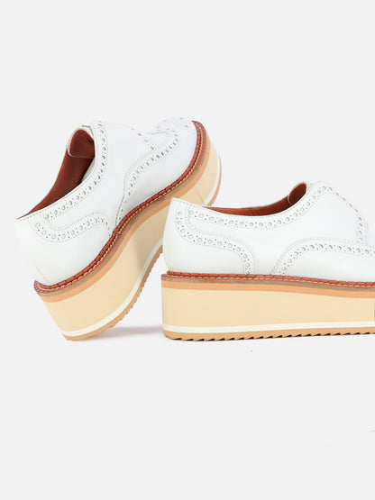 DERBIES - BECKA, white - 3606063914468 - Clergerie Paris - Europe