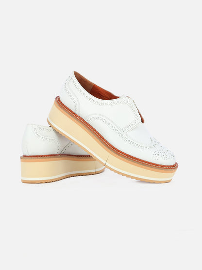 DERBIES - BECKA, white - 3606063914468 - Clergerie Paris - Europe