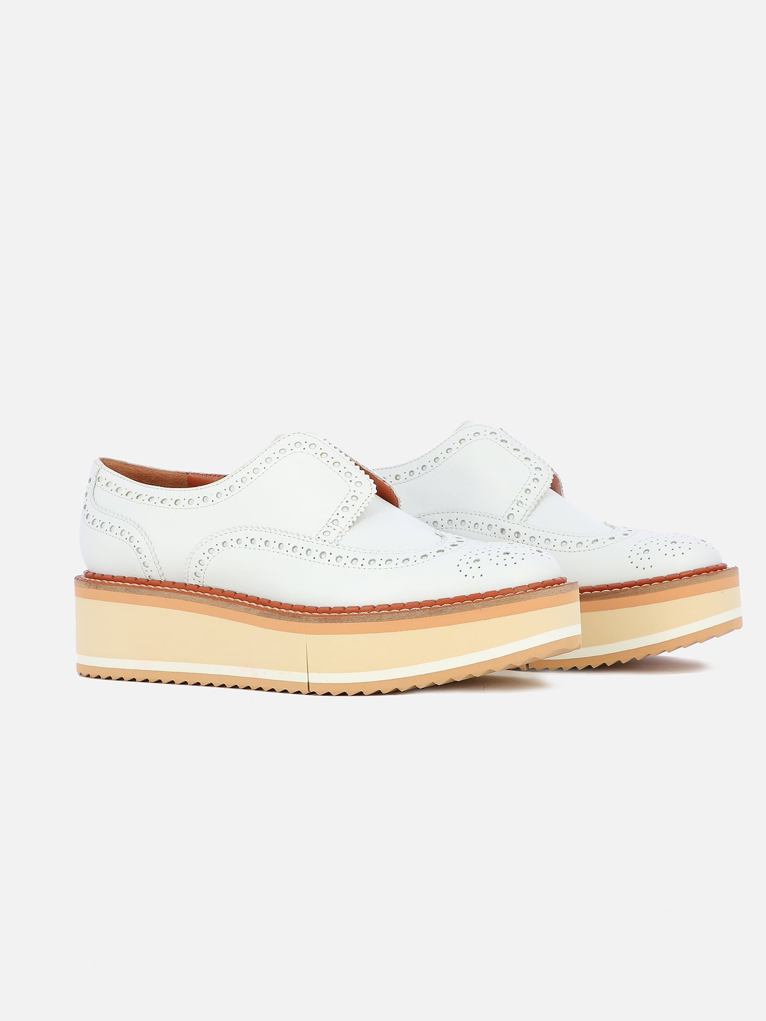 DERBIES - BECKA, white - 3606063914468 - Clergerie Paris - Europe