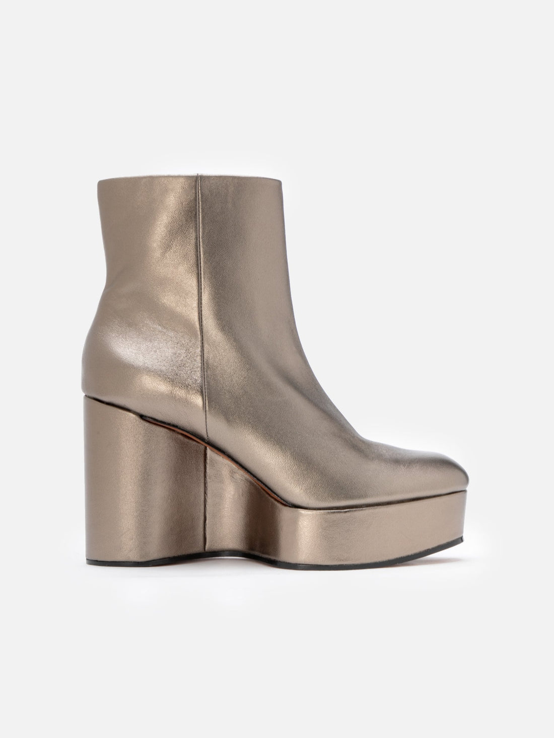 ANKLE BOOTS - BELEN, metallic gobi - 3606064042191 - Clergerie Paris - Europe