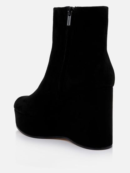 ANKLE BOOTS - BELEN, suede black - 3606064042344 - Clergerie Paris - Europe