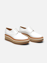 DERBIES - BROOK derbies, white lambskin - 3606063959421 - Clergerie Paris - Europe