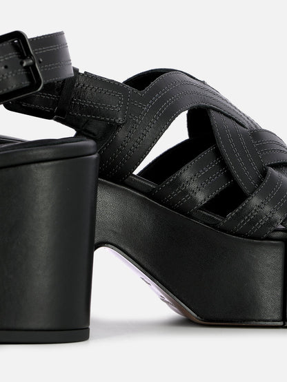 SANDALS - CHOU sandals, black - 3606063971034 - Clergerie Paris - Europe