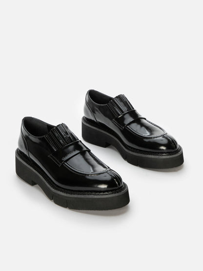 LOAFERS - CLARK, gloss black - 3606064048056 - Clergerie Paris - Europe