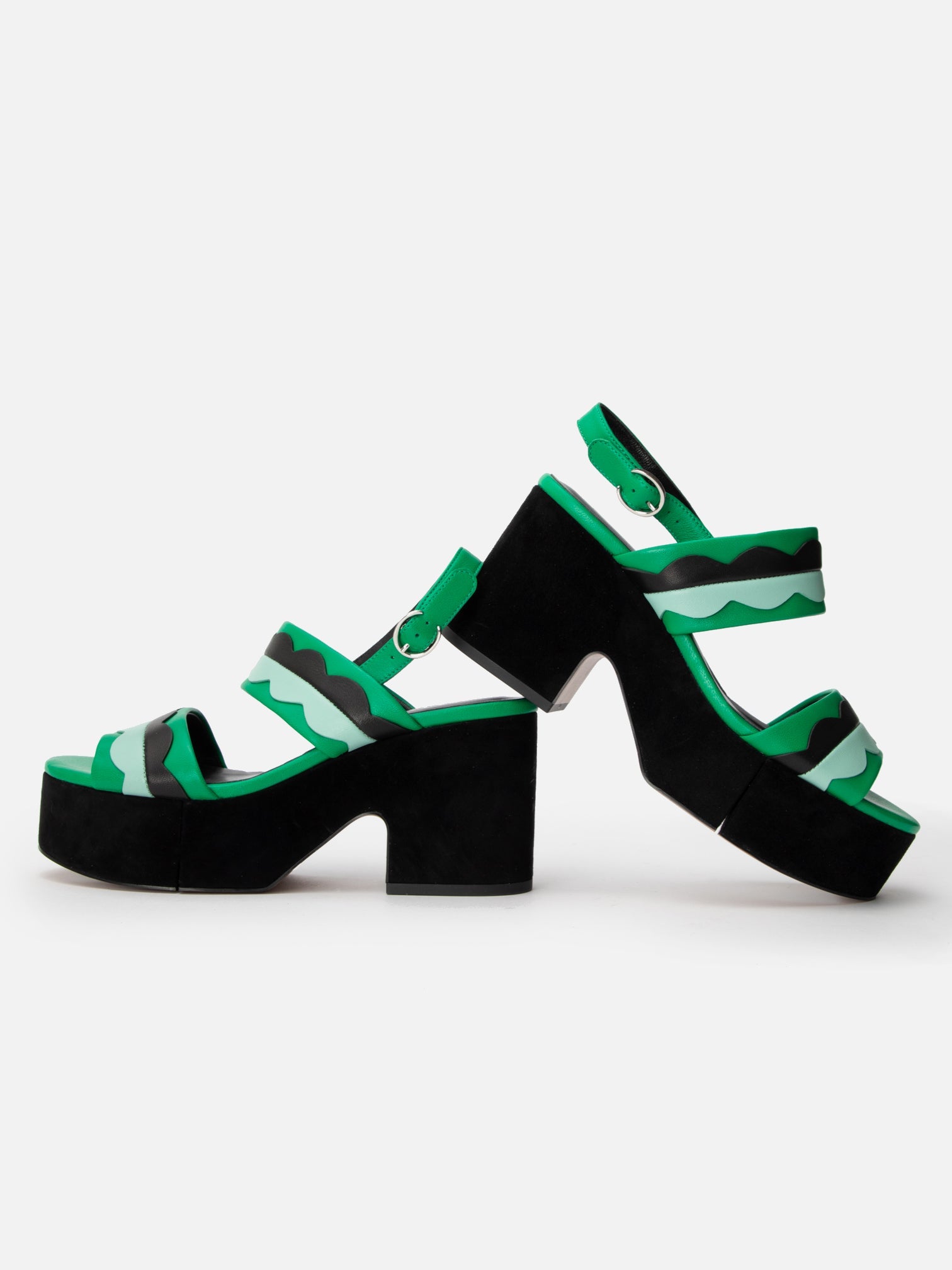 SANDALS - CLOUD, green - 3606064138306 - Clergerie Paris - Europe