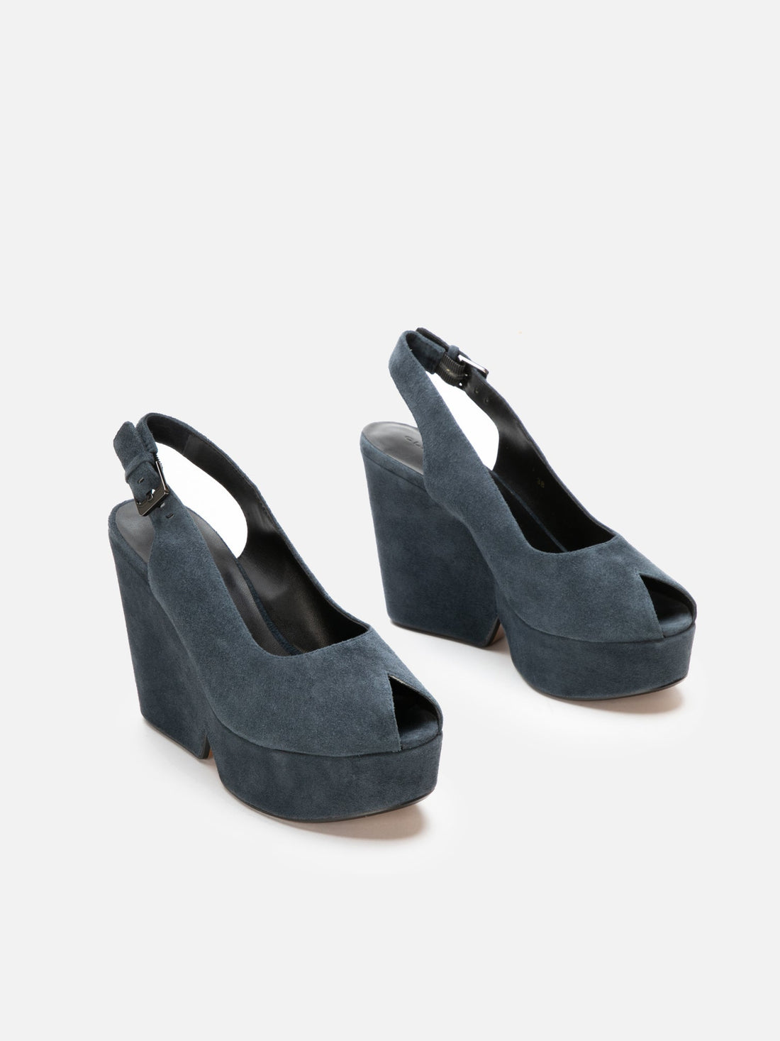 WEDGES - DYLAN, suede mineral - 3606064050318 - Clergerie Paris - Europe