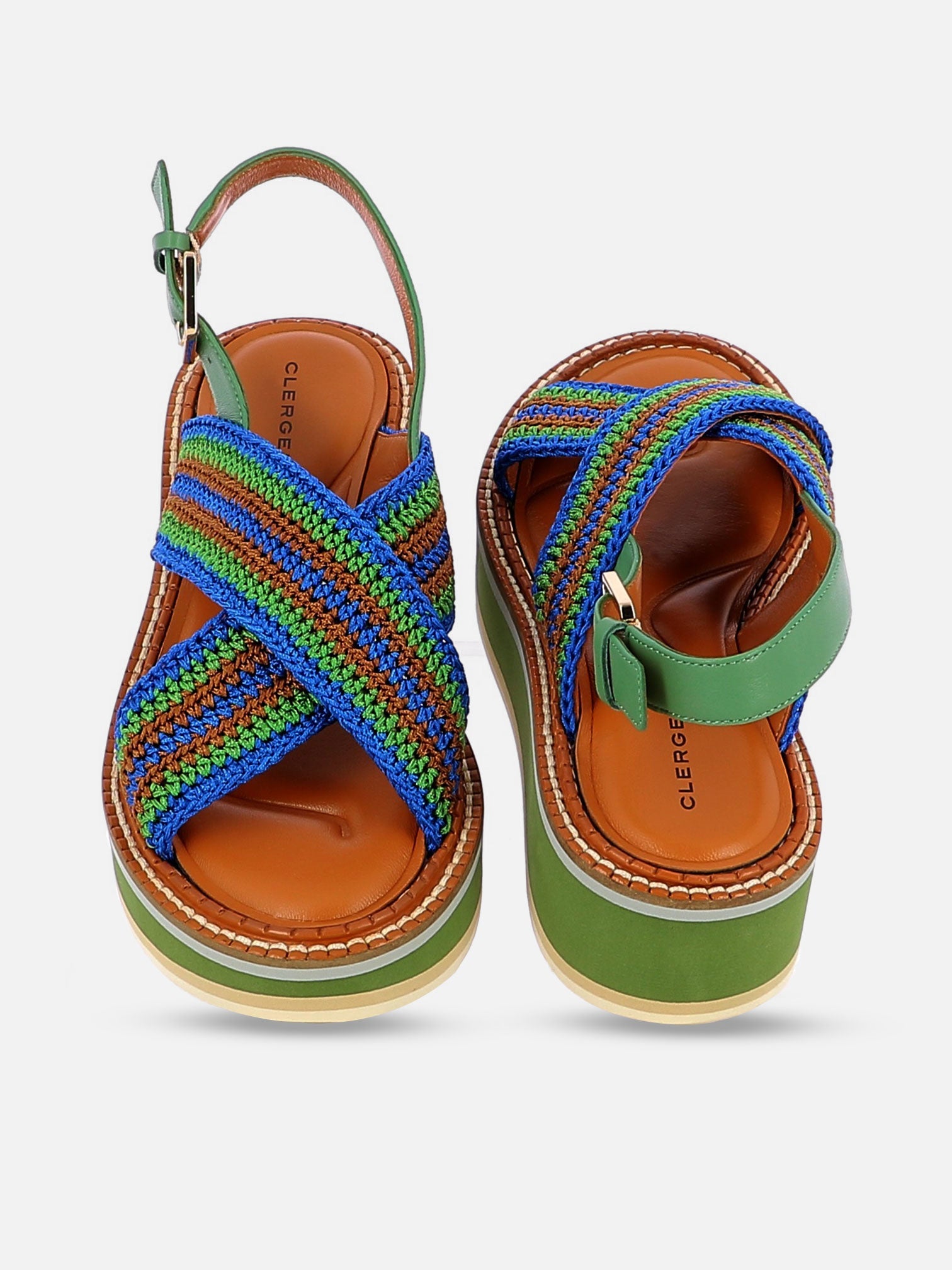 SANDALS - FADEN sandals, nil crochet - 3606063965699 - Clergerie Paris - Europe