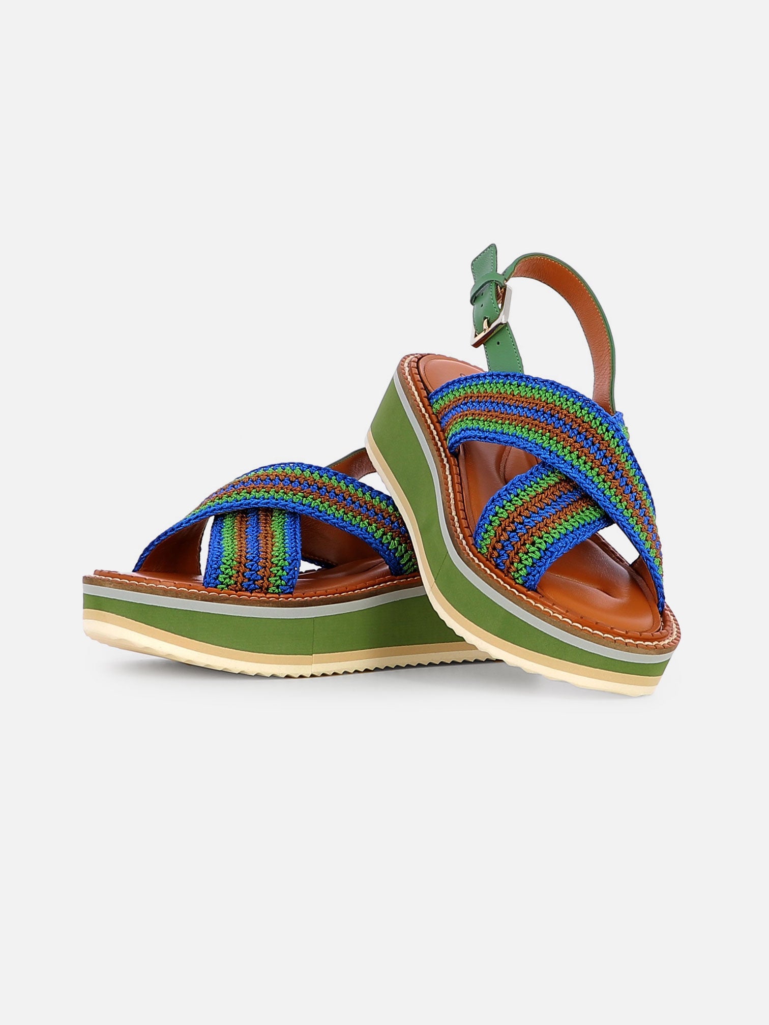 SANDALS - FADEN sandals, nil crochet - 3606063965699 - Clergerie Paris - Europe