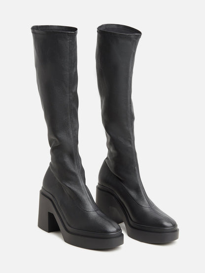 HIGH BOOTS - NALINI, stretch black - 3606064059014 - Clergerie Paris - Europe