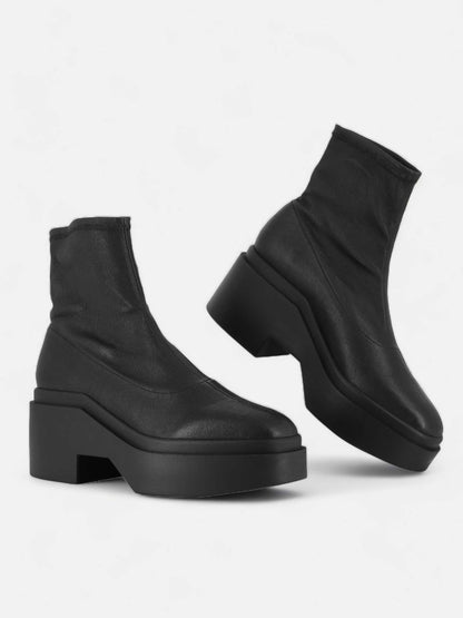 ANKLE BOOTS - NELLE ankle boots, stretch lambskin black - 3606063976770 - Clergerie Paris - Europe