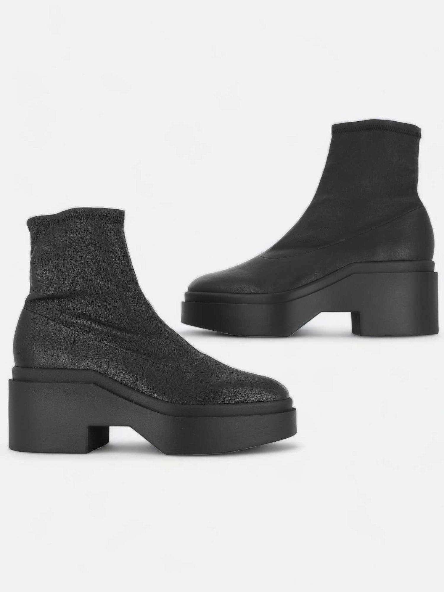 ANKLE BOOTS - NELLE ankle boots, stretch lambskin black - 3606063976770 - Clergerie Paris - Europe