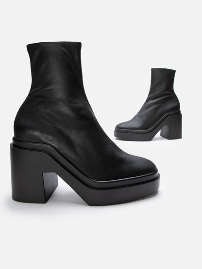 ANKLE BOOTS - NINA, stretch black - 3606064058260 - Clergerie Paris - Europe