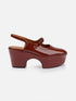 LOAFERS - NOPAL, gloss garnet - 3606064066227 - Clergerie Paris - Europe