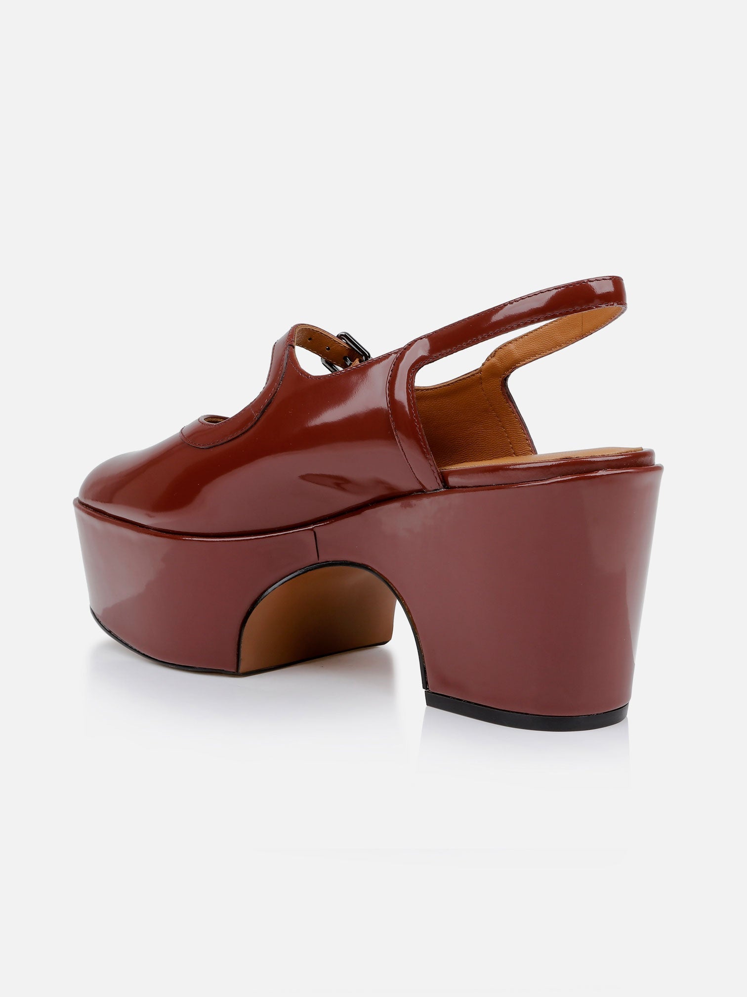 LOAFERS - NOPAL, gloss garnet - 3606064066227 - Clergerie Paris - Europe