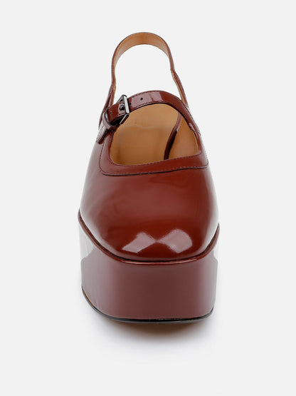 LOAFERS - NOPAL, gloss garnet - 3606064066227 - Clergerie Paris - Europe