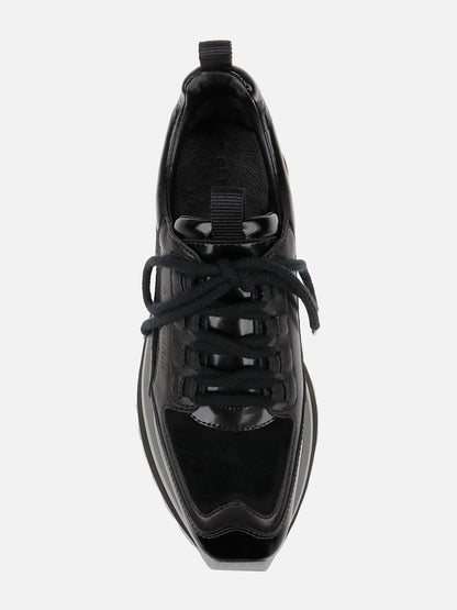 SNEAKERS - OPUS, gloss black - 3606064094954 - Clergerie Paris - Europe