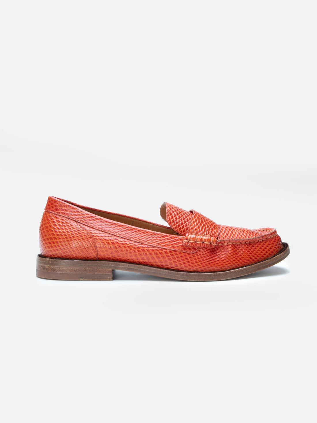 LOAFERS - RENA, snake - effect spice - 3606064069211 - Clergerie Paris - Europe