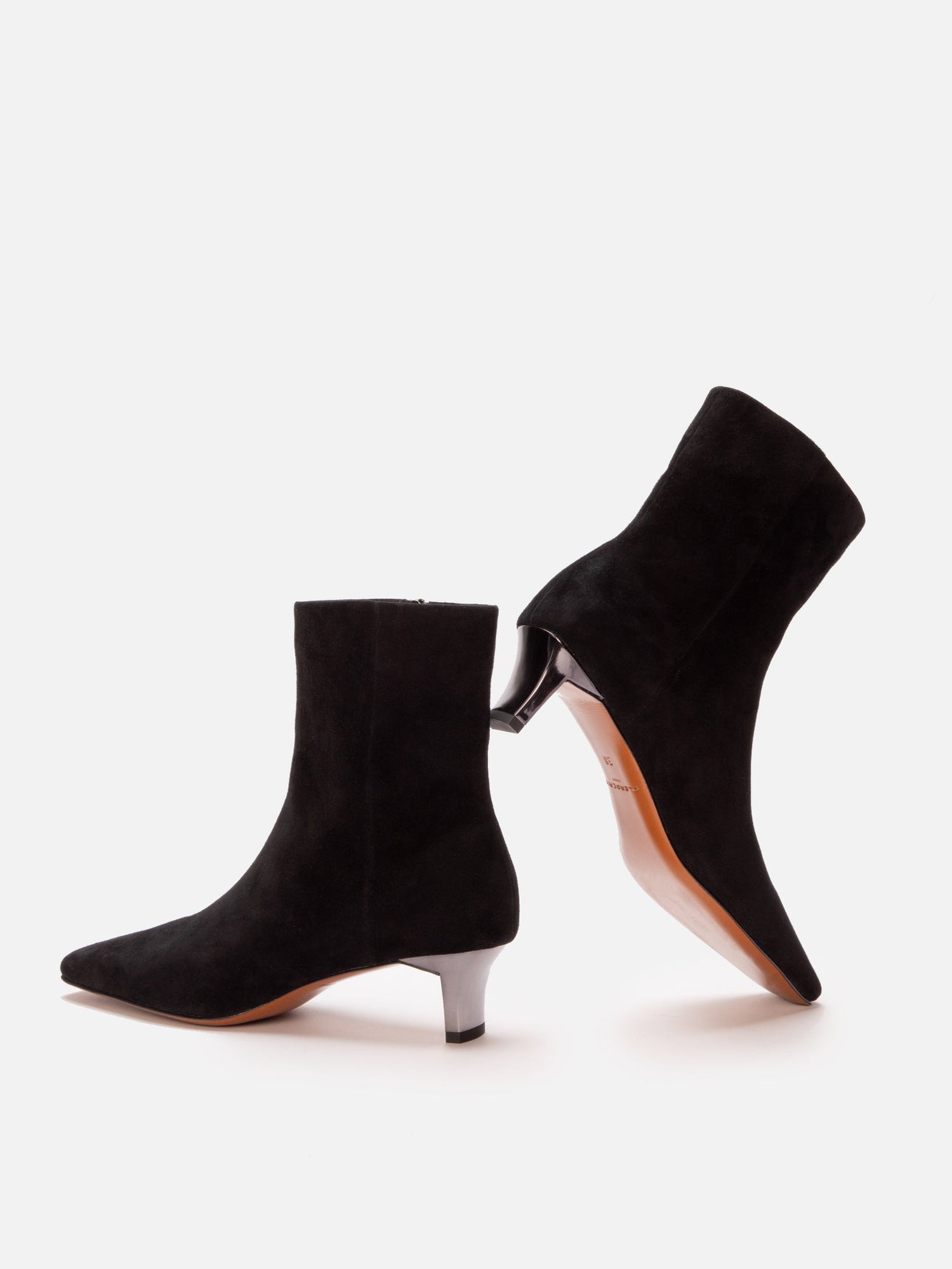 ANKLE BOOTS - SENNA, suede black - 3606064097979 - Clergerie Paris - Europe