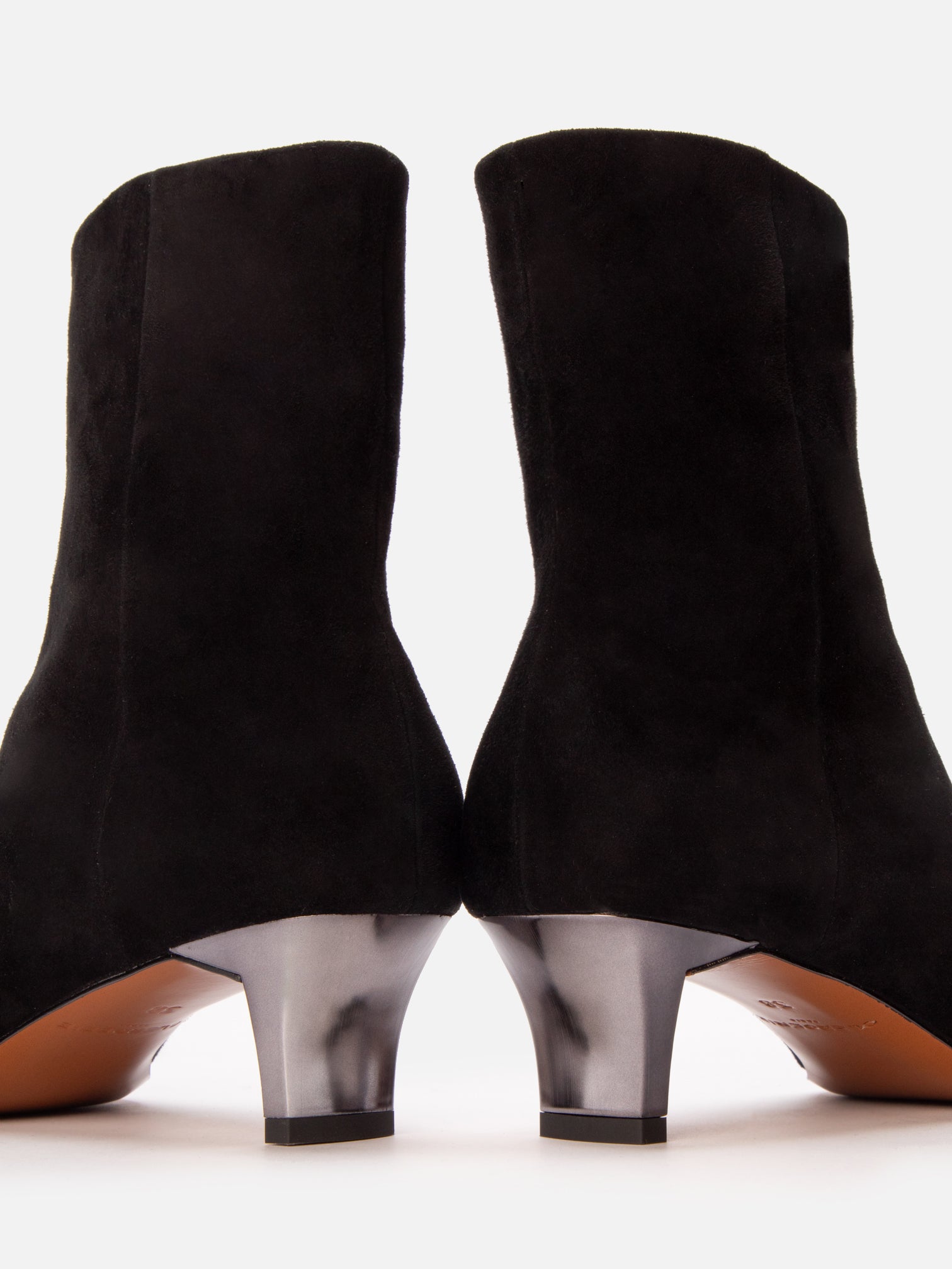 ANKLE BOOTS - SENNA, suede black - 3606064097979 - Clergerie Paris - Europe