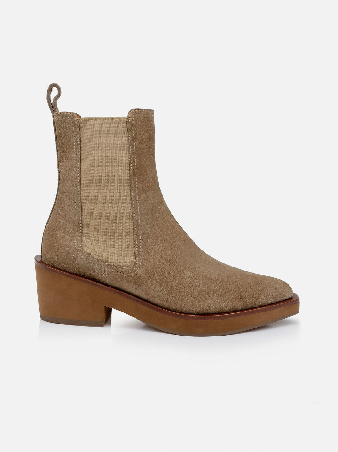 ANKLE BOOTS - TEGAN, suede gobi - 3606064071160 - Clergerie Paris - Europe