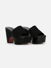 MULES - VIEW mules, suede black - 3606063985772 - Clergerie Paris - Europe