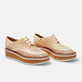 DERBIES - BIBA DERBIES, NATURAL CELLULOSE RAFFIA - 3606062890862 - Clergerie Paris - Europe