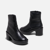 ANKLE BOOTS - DORA ANKLE BOOTS, BLACK LAMBSKIN - 3606063189514 - Clergerie Paris - Europe