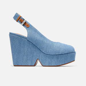 PUMPS - Dylan Pumps, Pacific Blue Jean - 3606063612890 - Clergerie Paris - Europe