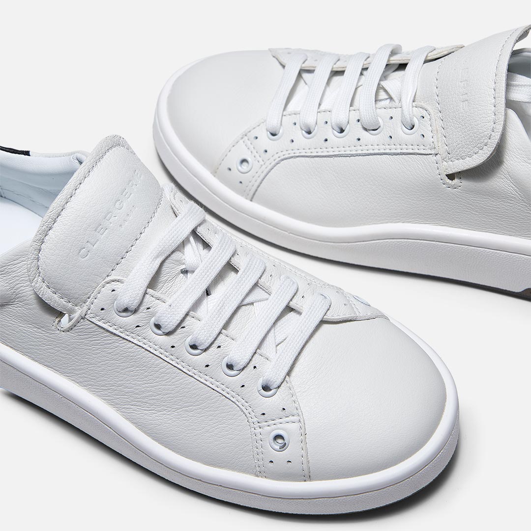 SNEAKERS - GIN sneakers, tanned calfskin white || OUTLET | Clergerie Paris  – Clergerie Paris - Europe