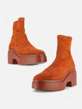 ANKLE BOOTS - NELLE ankle boots, suede lambskin brown - 3606063811750 - Clergerie Paris - Europe