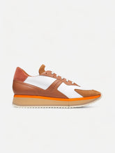 SNEAKERS - ORVIL snearkers, brown & white - 3606064005653 - Clergerie Paris - Europe